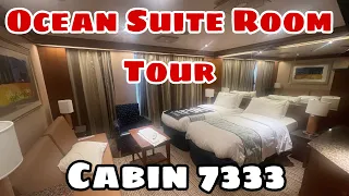 Carnival Conquest Ocean Suite Room Tour Cabin 7333