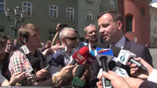 ANDRZEJ DUDA ROCZNICA ŚMIERCI MARSZAŁKA JÓZEFA PIŁSUDSKIEGO