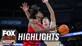 St. John’s Red Storm vs. No. 22 Creighton Bluejays Highlights | CBB on FOX