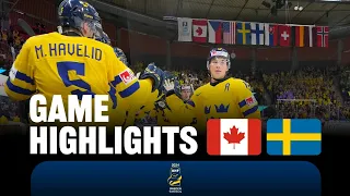 Highlights: Canada vs Sweden | 2024 #WorldJuniors