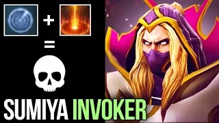 Sumiya Invoker God Scan + Sunstrike = Dead Enemy - Dota 2