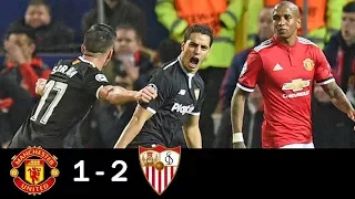 Manchester United vs Sevilla 1 - 2 2nd Leg Highlights 13/03/2018 | UEFA CHAMPION LEAGUE 2018