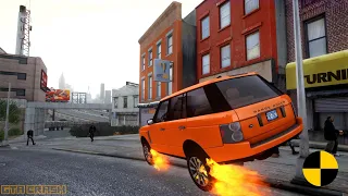 GTA 4 CRASH TESTING REAL CAR 387