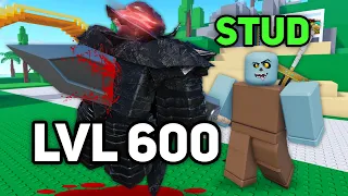 i Trolled a LEVEL 600 in Combat Warriors.. (Roblox)