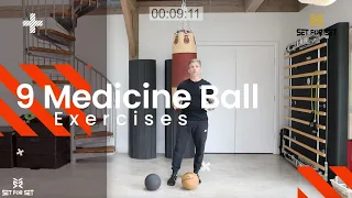 9 Medicine Ball Exercises