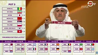 FINAL DRAW 2022 FIFA WORLD CUP QATAR POT 3