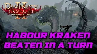 Divinity OS 2 - Definitive Edition: Habour Kraken in one Turn (Honour Mode)