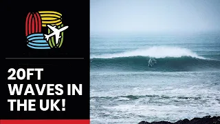 20ft Waves In The UK! How Do You Ride The Cribbar Newquay?  With Rob Barber - Bodyboard Holidays