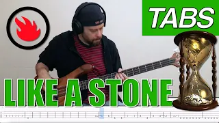 Like a Stone bass tabs cover - Audioslave