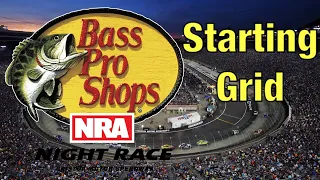 2021 Bass Pro Shops NRA Night Race Starting Grid (Bristol)