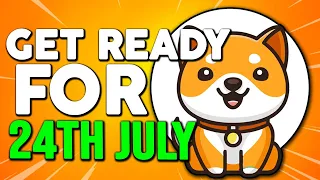 BABY DOGE COIN HOLDERS: THIS IS IT ! GET READY FOR 24TH JULY ! MASSIVE COIN BURN !