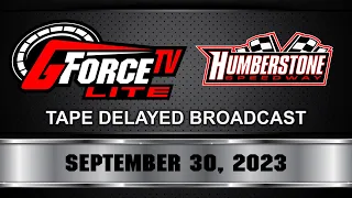 GForceTV Lite | September 30, 2023 | Humberstone Speedway