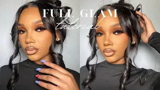 FULL Fall GLAM TUTORIAL! *Very Detailed & Product List Included*