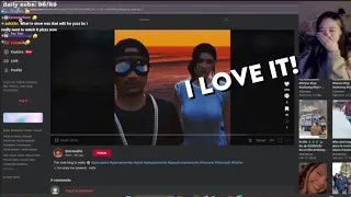 FanFan and Ming REACTS to my recent Fancam | GTA rp 4.0 | Nopixel