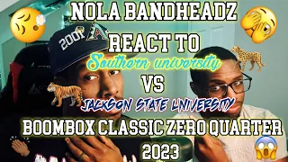 Nola Bandheadz React to SU VS JSU (BOOMBOX Classic Zero Quarter) 2023