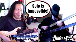 Can He Play This Impossible Guitar Solo? Bumblefoot with Herman Li of DragonForce