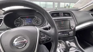 2019 Nissan Maxima Adding “drive info” to the center MID (multi information display).