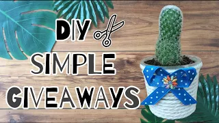DIY: How to make simple souvenir for weddings and special occasions | feat. cactus 🌵