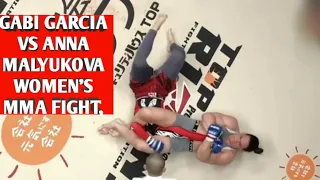 GABI GARCIA VS ANNA MALYUKOVA WOMEN'S MMA FIGHT,