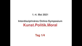 Kunst Politik Moral. 1/4