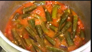 OKRA RECIPE / LADY’s FINGER / BAMIA(Arabian Dish)