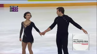 2017 GP France ILYUSHECHKINA & MOSCOVITCH SP CAN OC