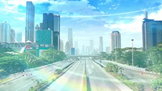 Test Animation 2 (mencoba Makoto shinkai style| Kimi no nawa)