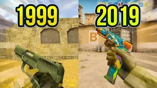 Evolution of the Five-SeveN in Counter Strike 1999 - 2019