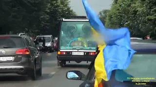 10.08.2023 м.Долина. Зустріч загиблого Героя України Андрія Галича.