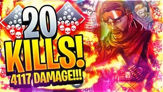 BEST EVER MIRAGE 20 KILLS WIN IN APEX LEGENDS