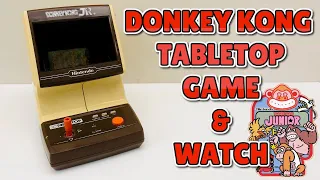 Nintendo Donkey Kong Jnr Tabletop Game and Watch Retro Console