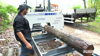 Entrega  Técnica  Serraria móvel SMM4 Maquinafort