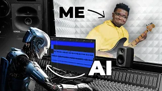 Playing Bass on a Song AI Produced
