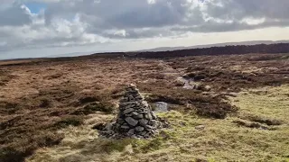 Birks Fell above Littondale in Yorkshire Dales - 26 January 2024