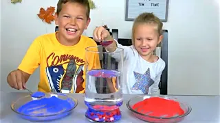 Magic SAND that NEVER GETS WET! Cool science experiment!