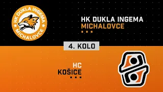 4.kolo semifinále HK Dukla INGEMA Michalovce - HC Košice HIGHLIGHTS