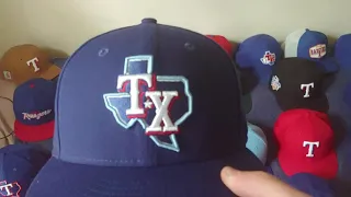 Texas Rangers hat collection (and an unboxing)