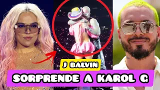 💥J BALVIN Sorprende En El Concierto De Karol G En New York 2023 | VÍDEO