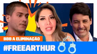 MAYRA CARDI se declara para ARTHUR AGUIAR e comenta dieta do marido | A Eliminação | Humor Multishow