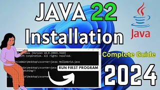 How to Install Java JDK 22 on Windows 11 [2024]