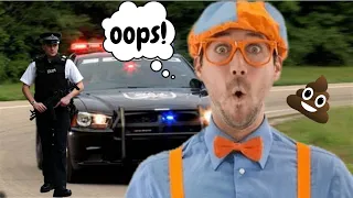 Blippi FARTS in Dance Class!!! (gets arrested 😨)