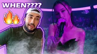 HORRIBLE SINGER Reacts to Ariana Grande - pov (Official Live Performance) | Vevo