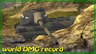 #WoTBlitz world dmg record 1v3 / VK 90.01 (P) Blade / 6 frags / 9.9k dmg