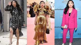 Awkwafina best outfits ever || red carpet looks || street style || Nora Lum