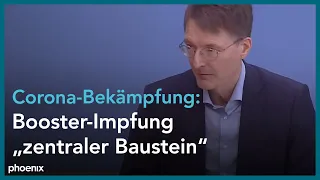 "Kinderimpfung und Corona": Gesundheitsminister Lauterbach und RKI-Präsident Wieler informieren