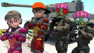 Nick Love Tani - Zombie warriors vs IronTani, Nick: Rescue The City - Scary Teacher 3D