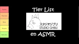 Ma tier list des Ghibli en ASMR