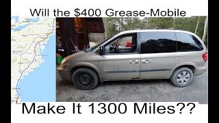 Taking The $400 Craigslist Van On 1300 Mile Roadtrip! Will It Make it?