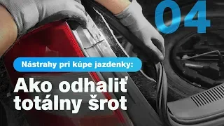 Nástrahy pri kúpe jazdenky # 4 Mechanické overenie  / www.overenie-vozidla.sk