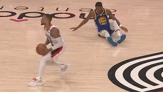 Lillard Drops McKinnie! Warriors Sweep Blazers! 2019 NBA Playoffs